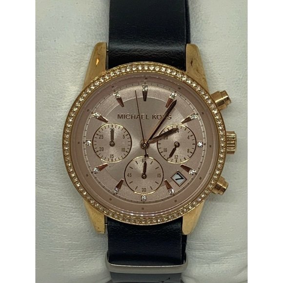 Michael Kors MK6307 Women Leather Analog Rose Gold main image 11